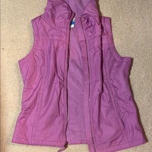 Columbia Purple Quilted Puffer Vest